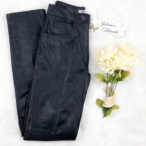 Vintage Toff's High Rise Leather Pants